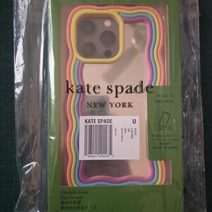 Kate ♠︎ Spade NWT - Rainbow Mirrored iPhone 15 Pro Max Case